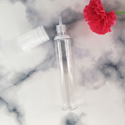 Εκτύπωση κατά παραγγελία Έγχρωμο μπουκάλι υγρού ηλεκτρονικού τσιγάρου με βιδωτό καπάκι και σφράγιση και εκτύπωση οθόνης στην επιφάνεια, προσφέροντας συσκευασία υγρού ηλεκτρονικού τσιγάρου