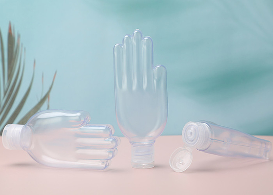 Odorless πλαστικά Sanitizer χεριών εμπορευματοκιβώτια ταξιδιού μπουκαλιών 50ml επαναληπτικής χρήσεως