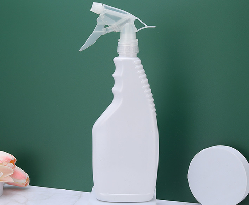 200 ml πλαστικές κενές μπουκάλες για ψεκασμό υγρών με εκτύπωση σε οθόνη σε λευκό / διαφανές χρώμα