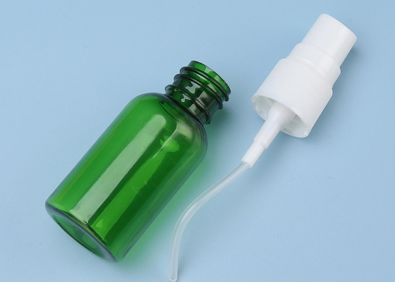 Πράσινη 20ml επαναληπτικής χρήσεως ψεκαστήρων εκτύπωση οθόνης μπουκαλιών ψεκασμού της PET πλαστική