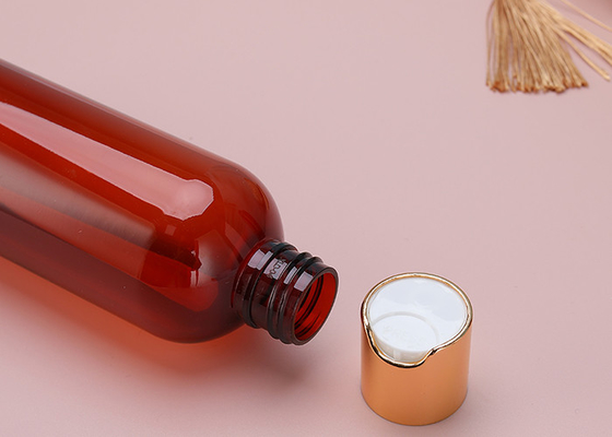 230ml ελαφριά τοπ μπουκάλια βιδών συμπιέσεων πλαστικά με τη χρυσή κεφαλή κοχλίου