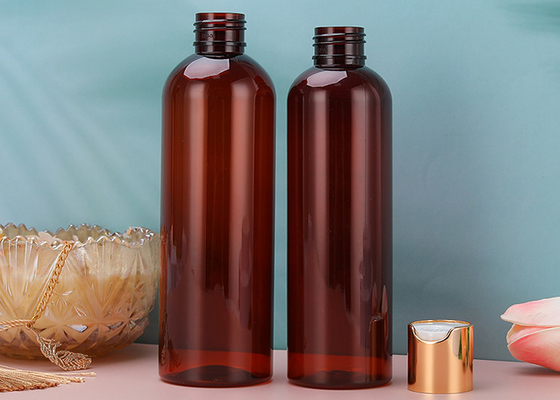 230ml ελαφριά τοπ μπουκάλια βιδών συμπιέσεων πλαστικά με τη χρυσή κεφαλή κοχλίου