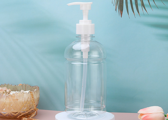 480ml κενός σαφής πλαστικός διανομέας μπουκαλιών αντλιών για το πετρέλαιο μασάζ, υγρό σαπούνι