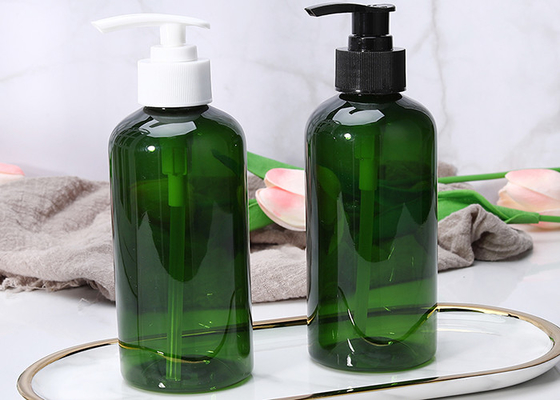 Ζεστή πώληση Καθαρό κενό PET 500ml Τζελ ντους πλαστικό μπουκάλι Φροντίδα μαλλιών Λευκό επίπεδο τετραγωνικό σαμπουάν λοσιόν αντλία πλαστικό μπουκάλι