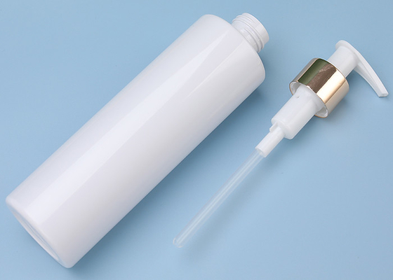 Άσπρο υγρό μπουκάλι 10oz/300ml αντλιών διανομέων PETG 250ml