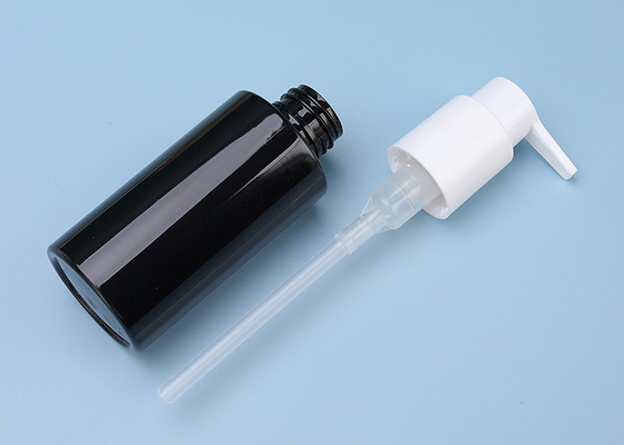 Μαύρο PET λοσιόν PETG πλαστικό μπουκάλι BPA μπουκαλιών 100ml ΑΜΌΛΥΒΔΟ