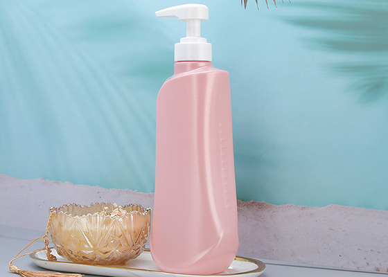 Pearlescent ρόδινα της PET αντλιών μπουκάλια πλυσίματος σώματος μπουκαλιών 750ml πλαστικά