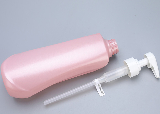 Pearlescent ρόδινα της PET αντλιών μπουκάλια πλυσίματος σώματος μπουκαλιών 750ml πλαστικά