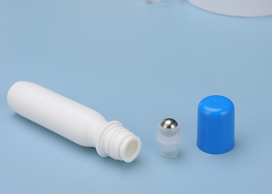 15ml HDPE μπουκαλιών κρέμας ματιών προστατευόμενο από τους κραδασμούς μπουκάλι σφαιρών κυλίνδρων