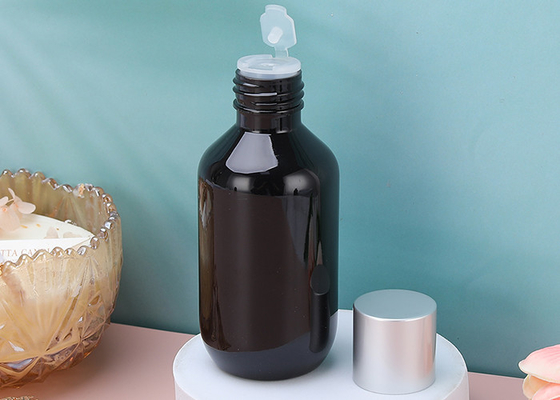 120ml κενά μπουκάλια λοσιόν σαμπουάν πλαστικά με την κεφαλή κοχλίου αργιλίου