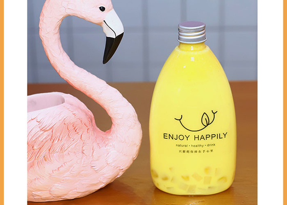 300ml διαφανής της PET γάλακτος βαθμός τροφίμων μπουκαλιών 100% τσαγιού πλαστικός
