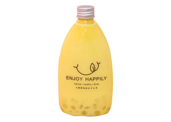 300ml διαφανής της PET γάλακτος βαθμός τροφίμων μπουκαλιών 100% τσαγιού πλαστικός
