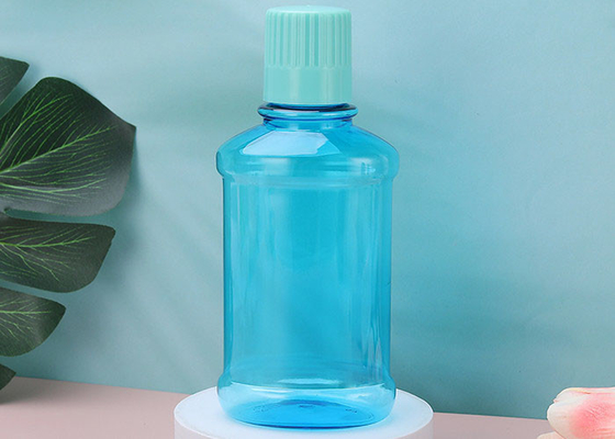Ελεύθερα κενά πλαστικά Mouthwash BPA μπουκάλια 250ml με τα καλύμματα