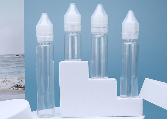 πλαστικά Ε υγρά μπουκάλια 10ml 30ml Vape με το ακίνδυνο για τα παιδιά καπάκι