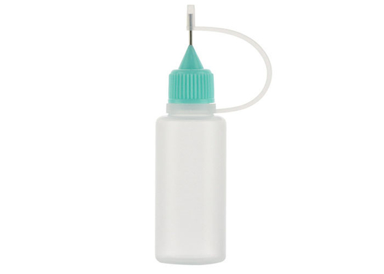 20ml πλαστικά συμπιέσιμα Dropper PE μπουκάλια με τα καλύμματα ακρών βελόνων για τα ε-υγρά, όλα τα μπουκάλια υγρών