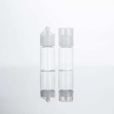 30 ml μπουκάλι χυμού E πλαστικό για κατοικίδια ζώα Flat Cap Dropper V3 στερεωμένο