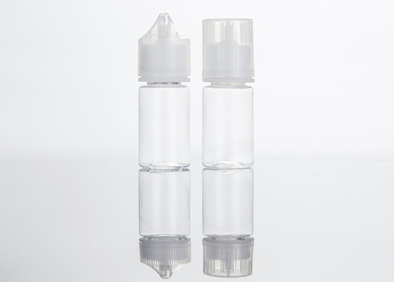 30 ml μπουκάλι χυμού E πλαστικό για κατοικίδια ζώα Flat Cap Dropper V3 στερεωμένο
