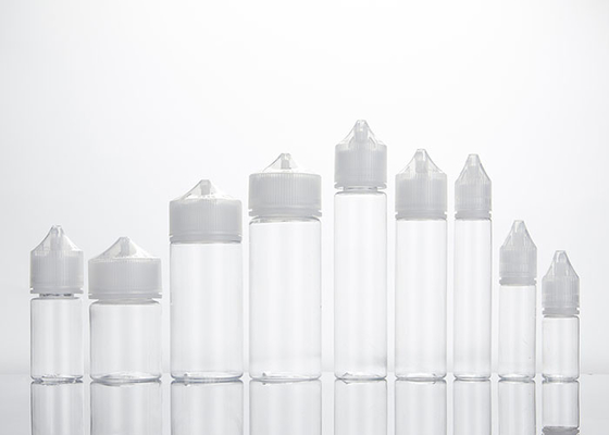 30 ml μπουκάλι χυμού E πλαστικό για κατοικίδια ζώα Flat Cap Dropper V3 στερεωμένο