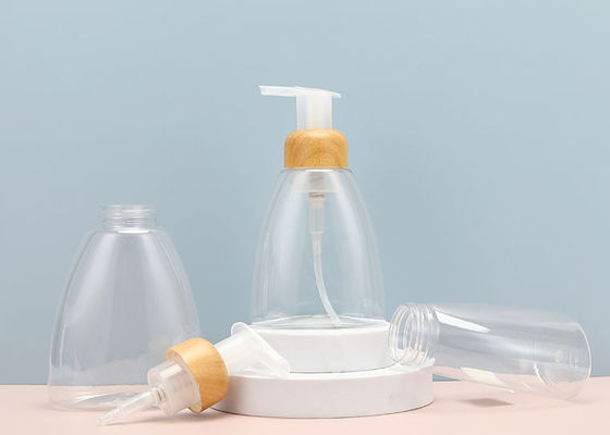 Λευκό επαναγεμιζόμενο δοχείο διανομής αφρού PET σχεδιασμένο για τη διανομή σαπουνιού αφρού, απολυμαντικού και υγρών καθαρισμού