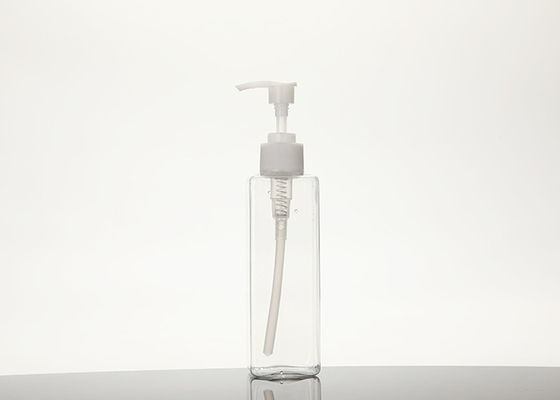 300ml επαναληπτικής χρήσεως τετραγωνικά πλαστικά μπουκάλια αντλιών με την απόδειξη διαρροών Lockdown