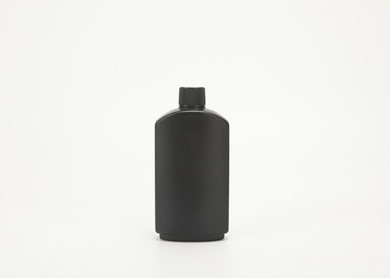 Τετραγωνικά και επίπεδα HDPE 4oz πλαστικά μπουκάλια 120ml σαμπουάν για το μελάνι