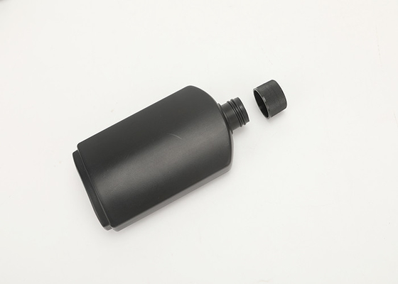 Τετραγωνικά και επίπεδα HDPE 4oz πλαστικά μπουκάλια 120ml σαμπουάν για το μελάνι