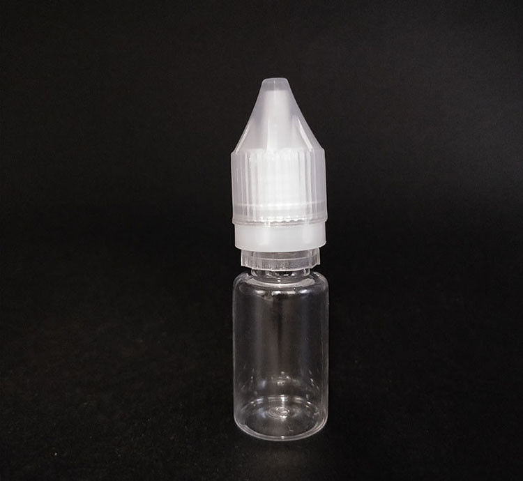 0 ml πλαστικά μπουκάλια σταγονιδίων χύδην Σφιχτά μπουκάλια σταγονιδίων υγρού για τα μάτια με καπάκια Διαφανές μπουκάλι επαναγεμιστό για υγρά λάδι
