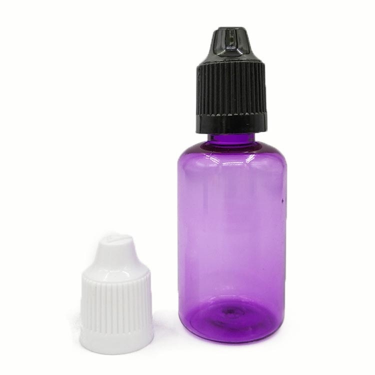 30 ml πλαστικά μπουκάλια σταγονιδιακής συσκευής σφιχτά μπουκάλια σταγονιδιακής συσκευής υγρού ματιού με αδιάβροχο καπάκι πλαστικό