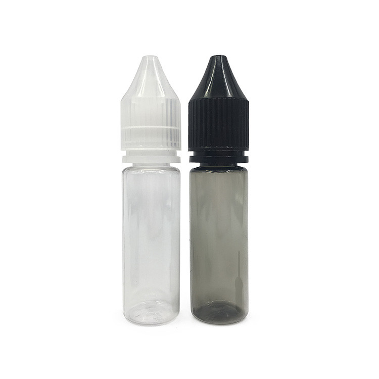 15 ml μπουκάλια πλαστικού PET για χυμό αιθέριας λάδου με σφραγίδα καπάκι μπουκάλιας