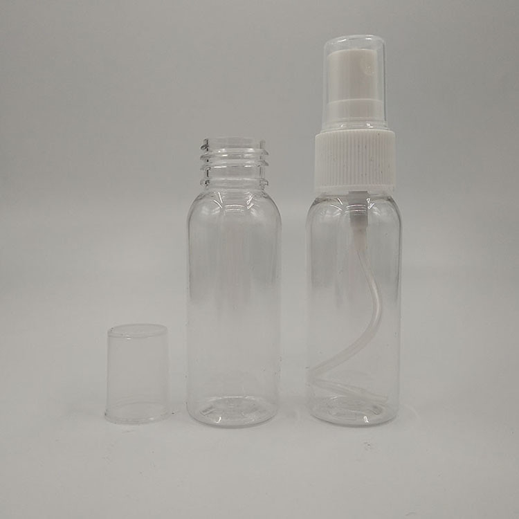 Μεγάλης χωρητικότητας 100ml 120ml 150ml 200ml 250ml 500ml διαυγές λευκό κίτρινο μπλε πλαστικό PET συσκευασία καλλυντικών φιάλη ψεκασμού