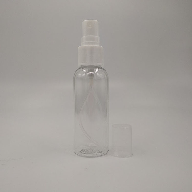100 ml 120 ml 200 ml Διαυγές βαρύ κάτω μπουκάλι καλλυντικών βαρύ βάρος μπουκάλι PET σπρέι σταγονίδια μπουκάλι πλαστικού PET