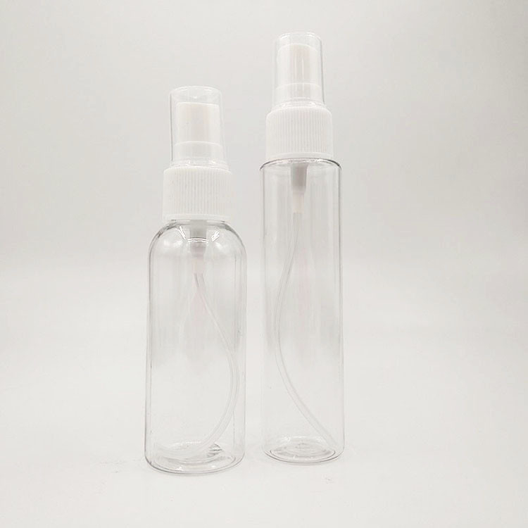 Άδειο ΠΕΤ 30ml 50ml 100ml 120ml 150ml 200ml 250ml 500ml Αμπερόλευκο Διαυγές πλαστικό φιαλίδιο ψεκασμού για καλλυντικά