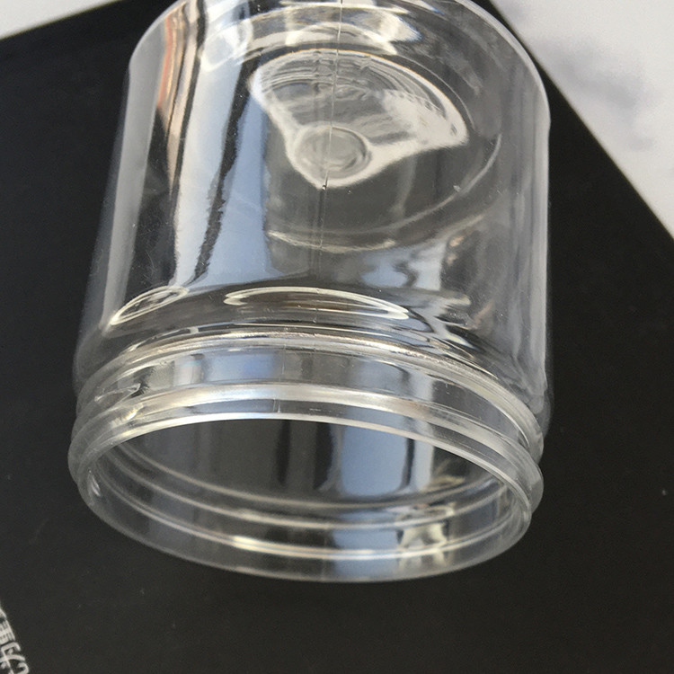 50Ml 100Ml 120Ml 150Ml 200Ml 4oz Κοσμητικό βάζο Διαφανές πλαστικό βάζο κρέμας για κατοικίδια με πλαστικό καπάκι