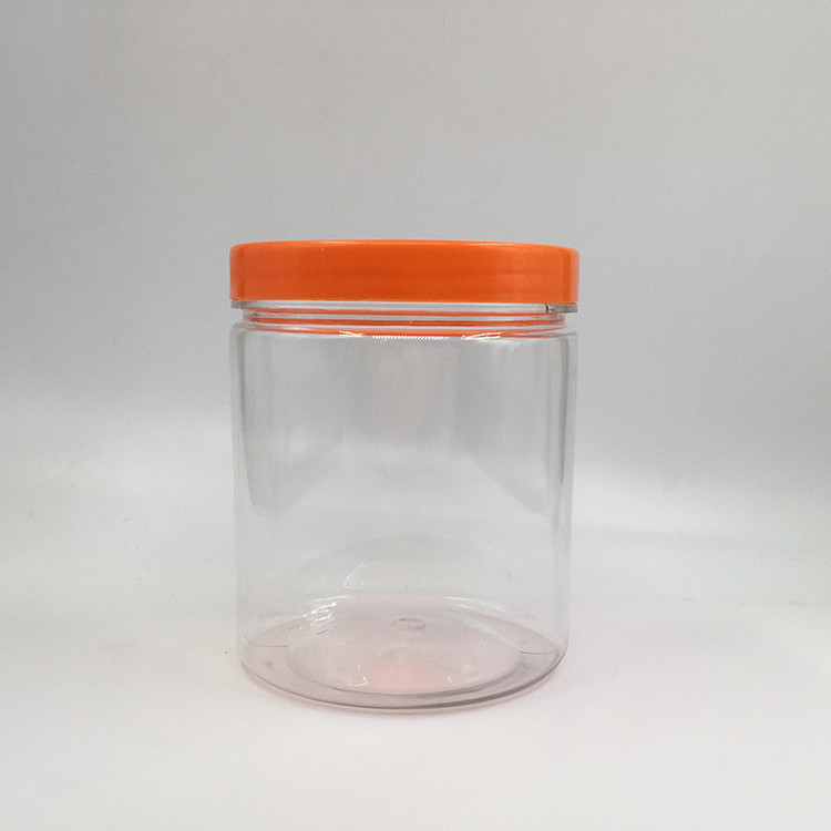 2oz 8oz BPA δωρεάν τροφική ποιότητα πλαστική δοχεία αποθήκευσης με καπάκι από αλουμινένιο φύλλο