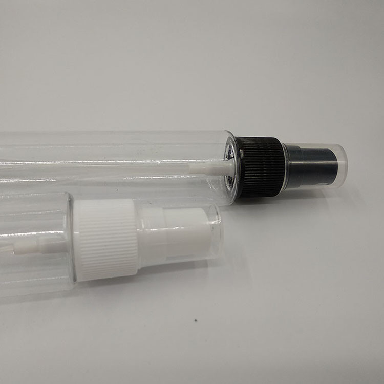 Λιπαρό μπουκάλι ψεκασμού πλαστικού PET 10ml 15ml 30ml 50ml 60m 70ml 100ml 200ml 500ml Διαφανές για ταξίδια