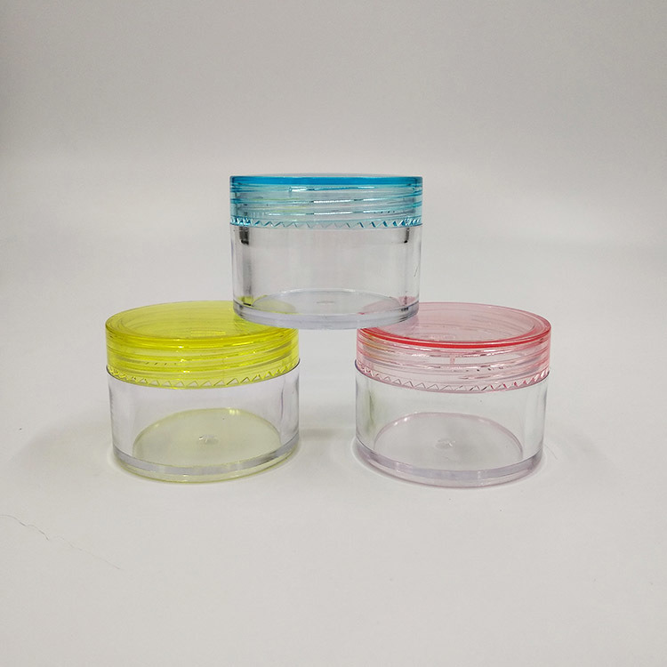 Προσαρμοσμένο βάζο πλαστικού καλλυντικού δοχείου σχεδιασμένο για ασφαλή αποθήκευση λοσιόν ομορφιάς κρέμες και καλλυντικά προϊόντα