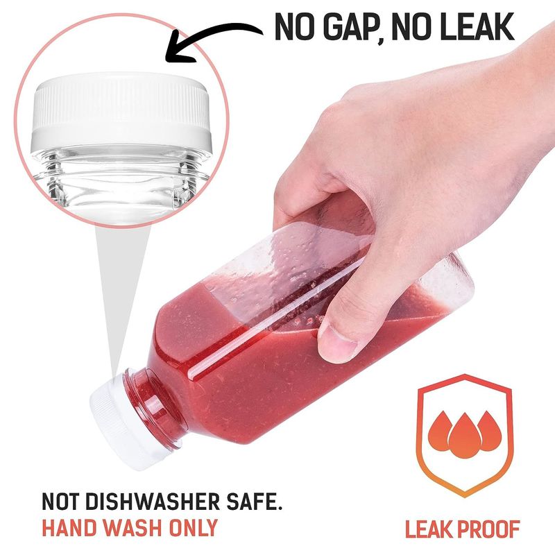 Μοντέρνα Σχέδια Επαναχρησιμοποιήσιμα Μπουκάλια Χυμού σε Σχήμα Μπουκαλιού για Χυμό Βιοδιασπώμενο Μπουκάλι Χυμού Φρούτων με Τιμή Εργοστασίου