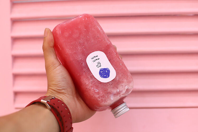 Διαφανείς πλαστικές φούσκες τσαγιού φούσκας Διαφανή δοχεία που επιτρέπουν εύκολη ταυτοποίηση περιεχομένου Ιδανικό για καταστήματα τσαγιού φούσκας