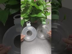 Δοχείο Ποτού σε Σχήμα Ντόνατ Πλαστικό Μιλκ Τσάι Χυμού Μπουκάλια