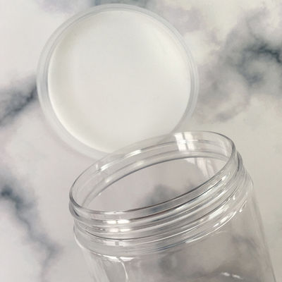 Plastic Storage Jars With Lids Wide Mouth Cosmetic Plastic Jars