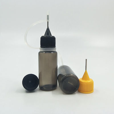 Transparent Black Customize Liquid Plastic Dropper Bottles for Precise Liquid Dispensing Needs