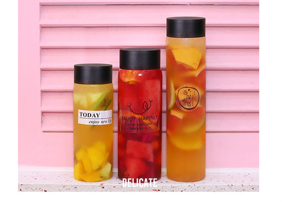 500ml 550ml 600ml γύρω από το ODM OBM cOem μπουκαλιών τσαγιού γάλακτος χυμού