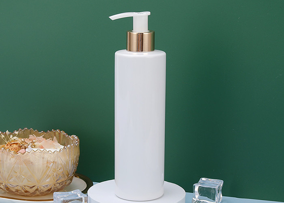 Άσπρο υγρό μπουκάλι 10oz/300ml αντλιών διανομέων PETG 250ml